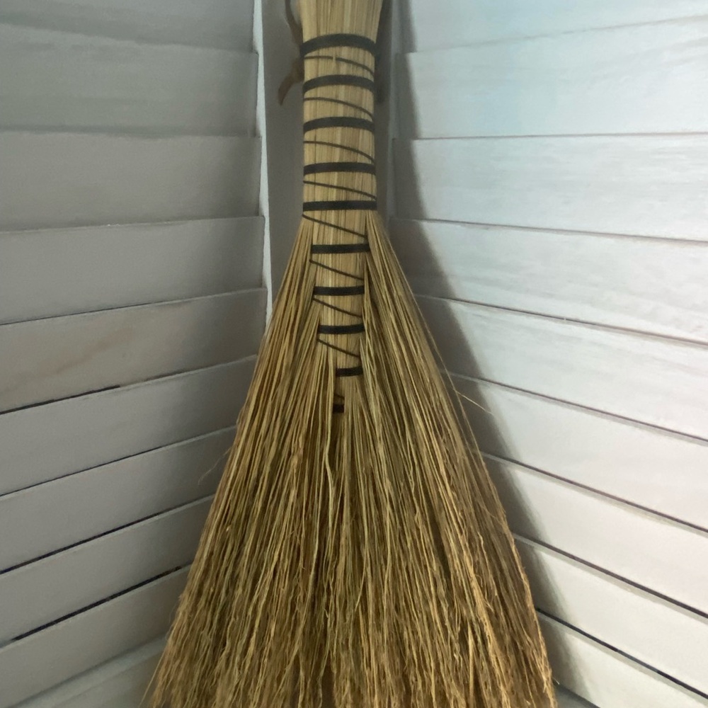 Handcrafted Straw Crumb Brush